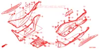 MARCHE PIEDS pour Honda PCX 125 SILVER 2016