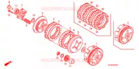 EMBRAYAGE pour Honda APE 100 DELUXE 2006
