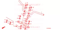 GUIDON   TE DE FOURCHE pour Honda APE 100 DELUXE 2006