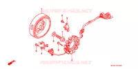 ALTERNATEUR pour Honda XR 400 2001