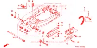 BRAS OSCILLANT pour Honda XR 400 2001