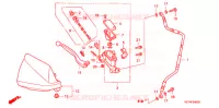 MAITRE CYLINDRE DE FREIN AVANT pour Honda XR 400 2001