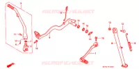 PEDALE pour Honda XR 400 2001