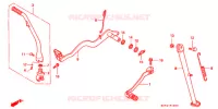PEDALE pour Honda XR 400 2001