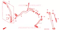 PEDALE pour Honda XR 400 2003