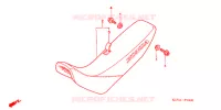 SELLE pour Honda XR 400 2004