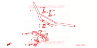 GUIDON   TE DE FOURCHE pour Honda XR 400 2004