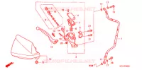 MAITRE CYLINDRE DE FREIN AVANT pour Honda XR 400 2004