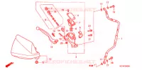 MAITRE CYLINDRE DE FREIN AVANT pour Honda XR 400 2000