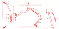 PEDALE pour Honda XR 400 2000