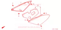 COUVERCLES LATERAUX pour Honda XR 50 MOTARD 2006