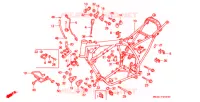 CADRE pour Honda XR 600 R 1991
