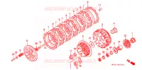 EMBRAYAGE pour Honda XR 600 R 1991