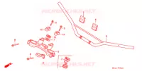 GUIDON pour Honda XR 600 R 1991