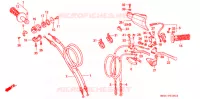 COMMODOS   POIGNEES pour Honda XR 600 R 1996
