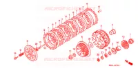 EMBRAYAGE pour Honda XR 600 R 1996