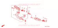 REPOSE PIED pour Honda XR 600 R 1996