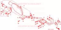 SILENCIEUX D'ECHAPPEMENT pour Honda XR 600 R 1996
