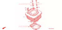 CYLINDRE pour Honda XR 650 L 1993