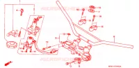 GUIDON   TE DE FOURCHE pour Honda XR 650 L 1993