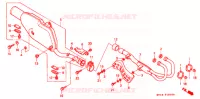 SILENCIEUX D'ECHAPPEMENT pour Honda XR 650 L 1993