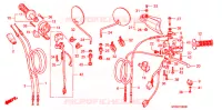 COMMODO   LEVIER   CABLE pour Honda XR 650 L 1994