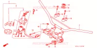 GUIDON pour Honda XR 650 L 1995