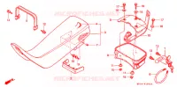 SELLE pour Honda XR 650 L 1995