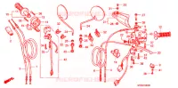 COMMODO   LEVIER   CABLE pour Honda XR 650 L 1995