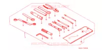 OUTIL pour Honda XR 650 L 1995