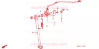 BEQUILLE pour Honda XR 650 L 1997