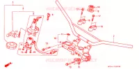 GUIDON pour Honda XR 650 L 1997