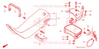 SELLE pour Honda XR 650 L 1997