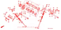 ARBRE A CAMES   SOUPAPE pour Honda XR 650 L 1997