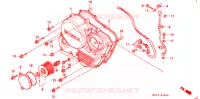 CARTER MOTEUR DROIT pour Honda XR 650 L 1997