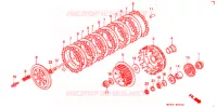 EMBRAYAGE pour Honda XR 650 L 1997