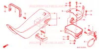 SELLE pour Honda XR 650 L 1997