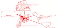 T (5) pour Honda XR 650 L 1997