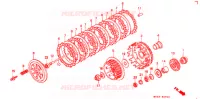 EMBRAYAGE pour Honda XR 650 L 1999