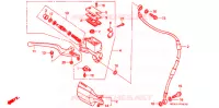 MAITRE CYLINDRE DE FREIN AVANT pour Honda XR 650 L 1999