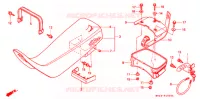 SELLE pour Honda XR 650 L 1999