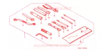 OUTIL pour Honda XR 650 L 2000