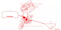 T (8) pour Honda XR 650 L 2000