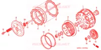 EMBRAYAGE pour Honda XR 650 R 2002