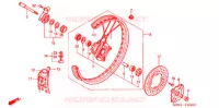 ROUE AVANT pour Honda XR 650 R 2002