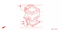 CYLINDRE pour Honda XR 650 R 2006