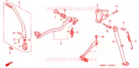 PEDALE   BEQUILLE pour Honda XR 650 R 2006