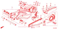 BRAS OSCILLANT pour Honda CB 1000 R ABS BLACK 2018
