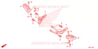 REPOSE PIED pour Honda PCX 150 2018