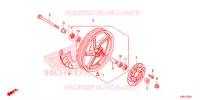 ROUE AVANT pour Honda PCX 150 2018